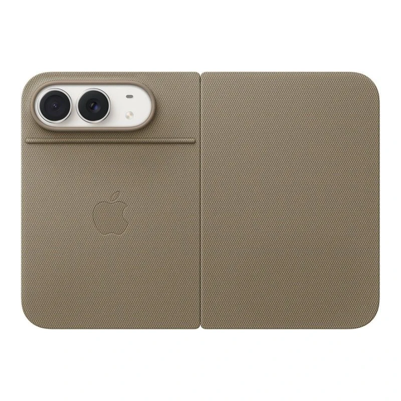 APPLE IPHONE&nbsp;DUO MKR64ZM/A&nbsp;FOLIO WITH KICKSTAND TAUPE