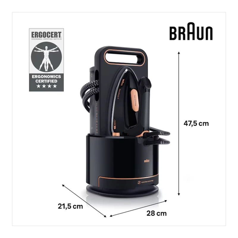 BRAUN IS9090BK CARE STYLE 9 STEAM GENERATORS