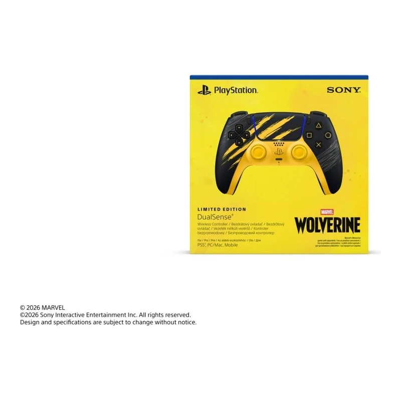 PS5 DUALSENSE WRLESS CONTROLLER MARVEL'S WOLVERINE BTL LE
