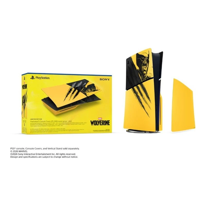 PLAYSTATION PS5 ПАНЕЛ MARVELS WOLVRN BTL YELLOW/EAS