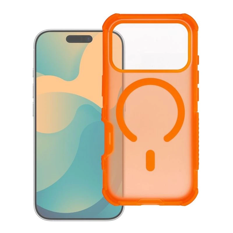 FORCELL КАЛЪФ BUMPER X MAGSAFE ЗА IPHONE 18PRO/17PRO ОРАНЖ
