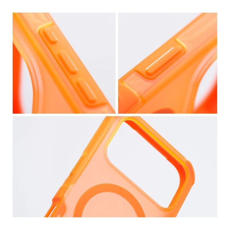 FORCELL КАЛЪФ BUMPER X MAGSAFE ЗА IPHONE 18PRO/17PRO ОРАНЖ