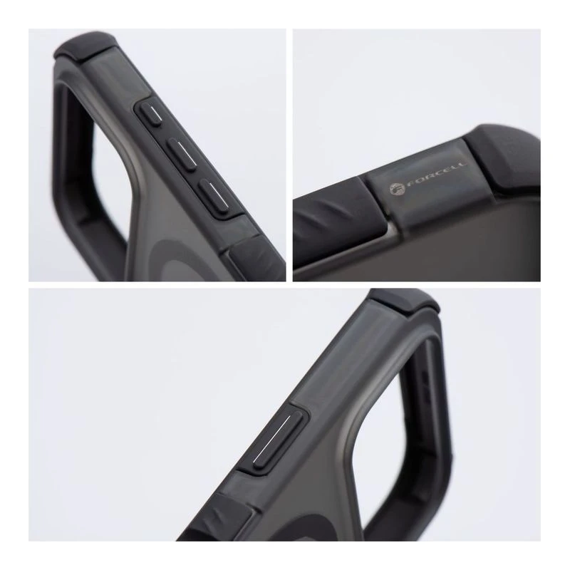 FORCELL КАЛЪФ BUMPER X MAGSAFE ЗА IPHONE 18/17PRO MAX ЧЕРЕН