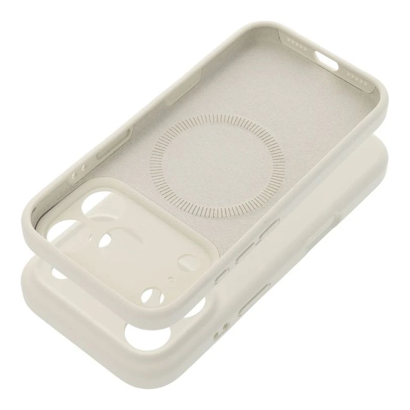 FORCELL КАЛЪФ RUBBER MAGSAFE ЗА IPHONE 18PRO/17PRO БЯЛ