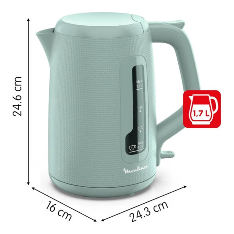 MOULINEX BY2M1310 2700W 1.7L ELECTRIC KETTLE