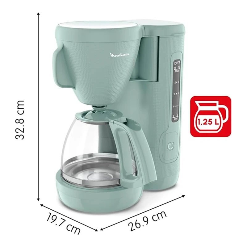 MOULINEX FG2M1310 1.25L COFFEE SHWARZ