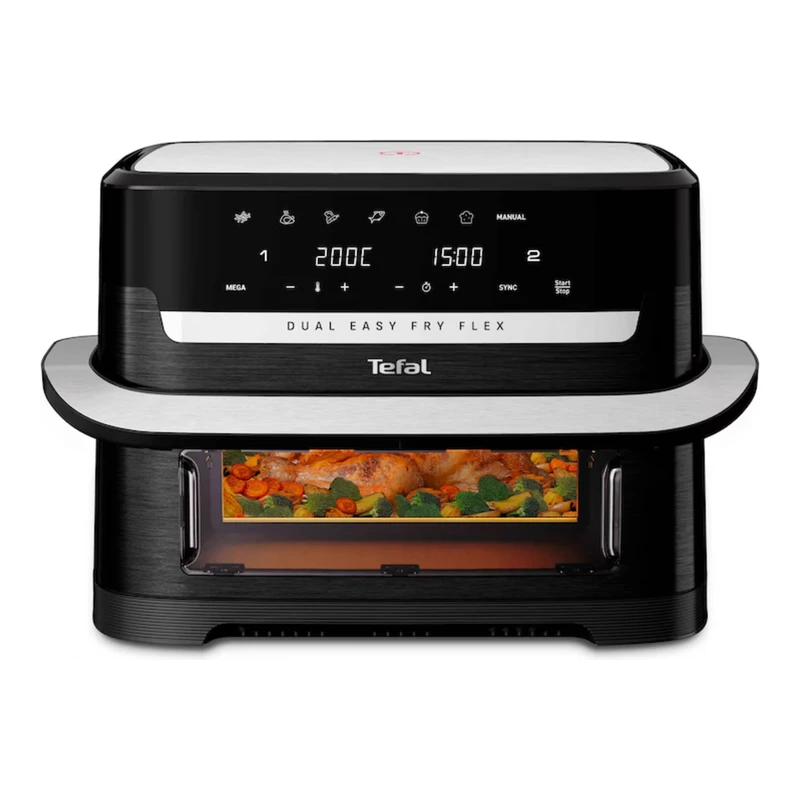 TEFAL EY9278E0 EVER FRY DUAL FLEX 2700W 9L AIR FRYER