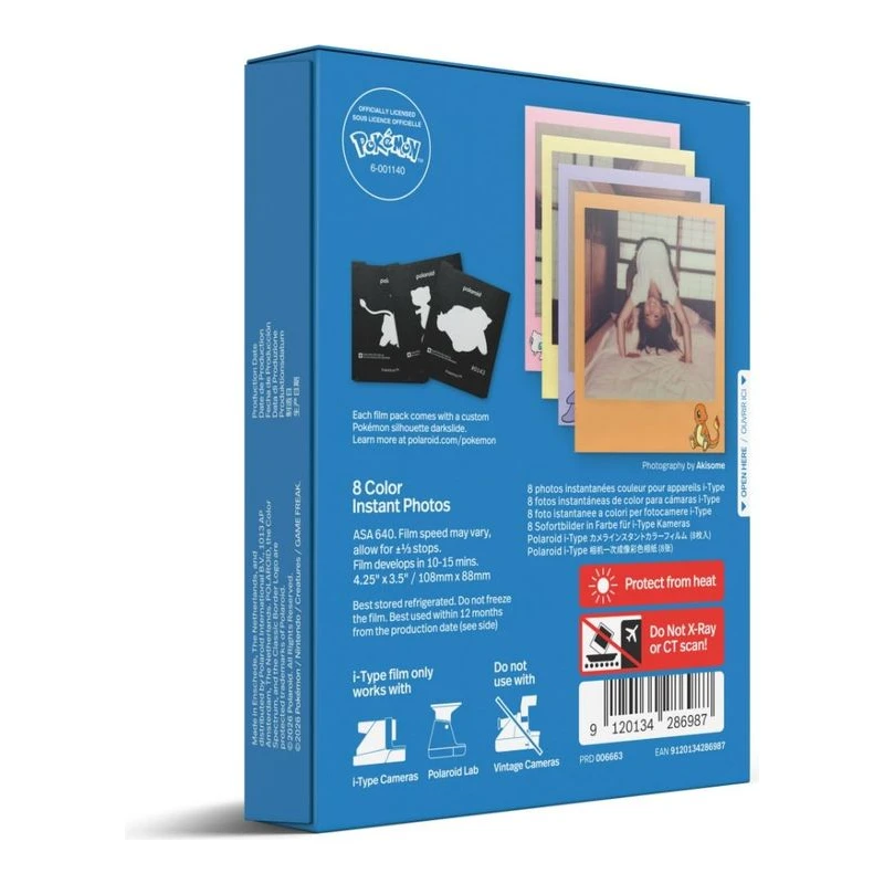 POLAROID COLOR I-TYPE FILM - POKEMON EDITION