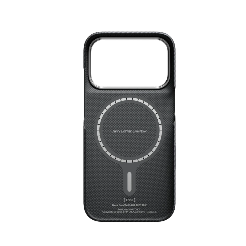 PITAKA KI1801P EDGE CASE IPHONE 18 PRO GREY