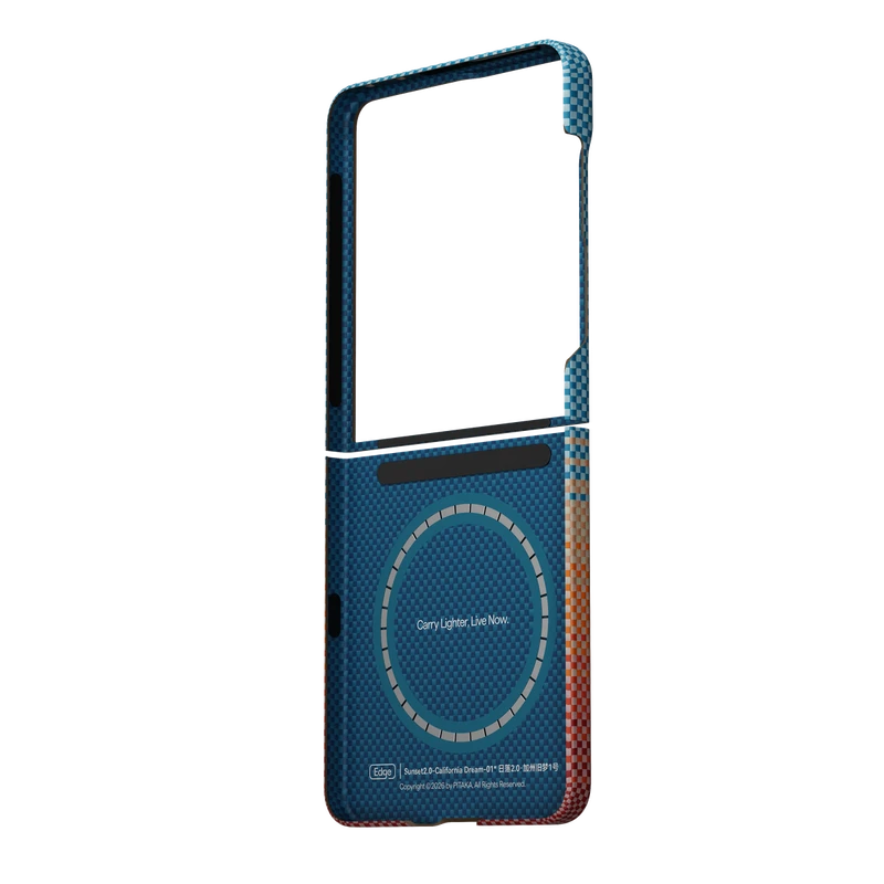 PITAKA FSFLIP8 EDGE CASE GALAXY Z FLIP 8 CALIFORNIA DREAM