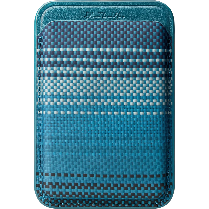 PITAKA MWW2403 MAGSAFE WOVEN WALLET MOONRISE