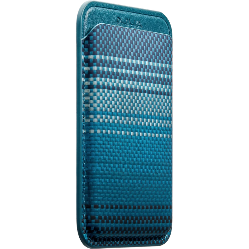 PITAKA MWW2403 MAGSAFE WOVEN WALLET MOONRISE