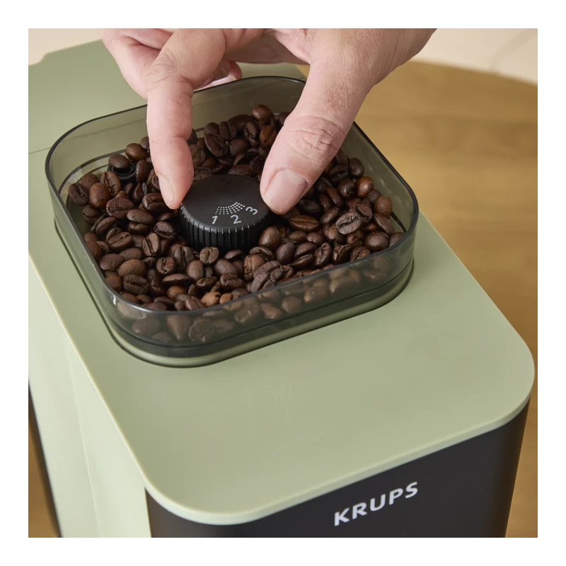 KRUPS SA401LE0 FULL AUTO COFFEE CRUSH+ LICHEN