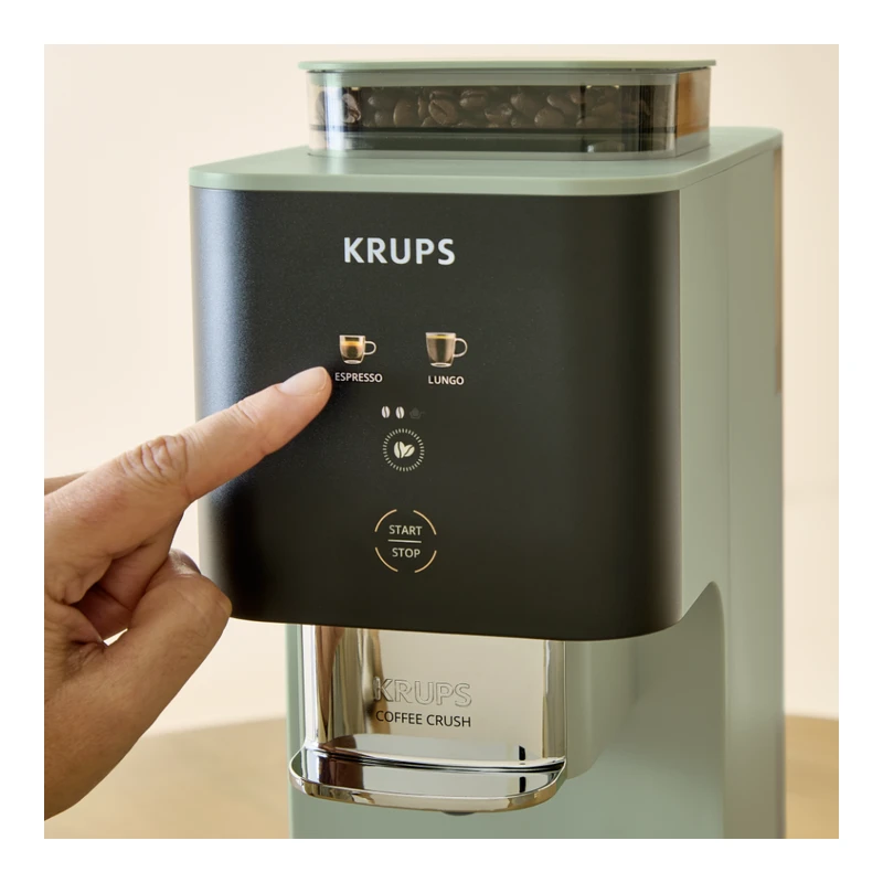 KRUPS SA401LE0 FULL AUTO COFFEE CRUSH+ LICHEN