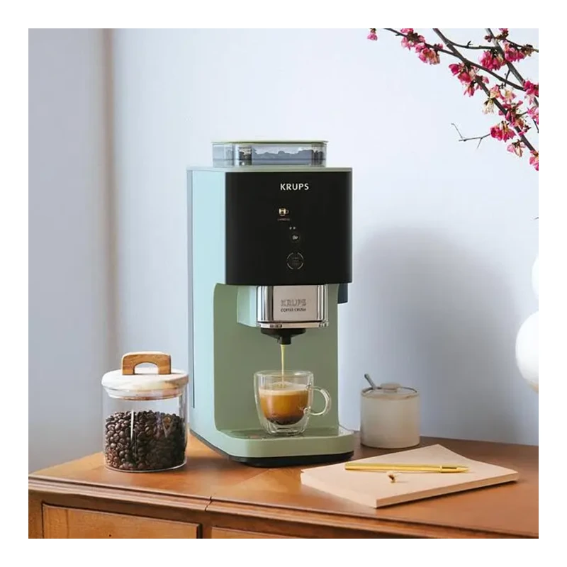 KRUPS SA401LE0 FULL AUTO COFFEE CRUSH+ LICHEN