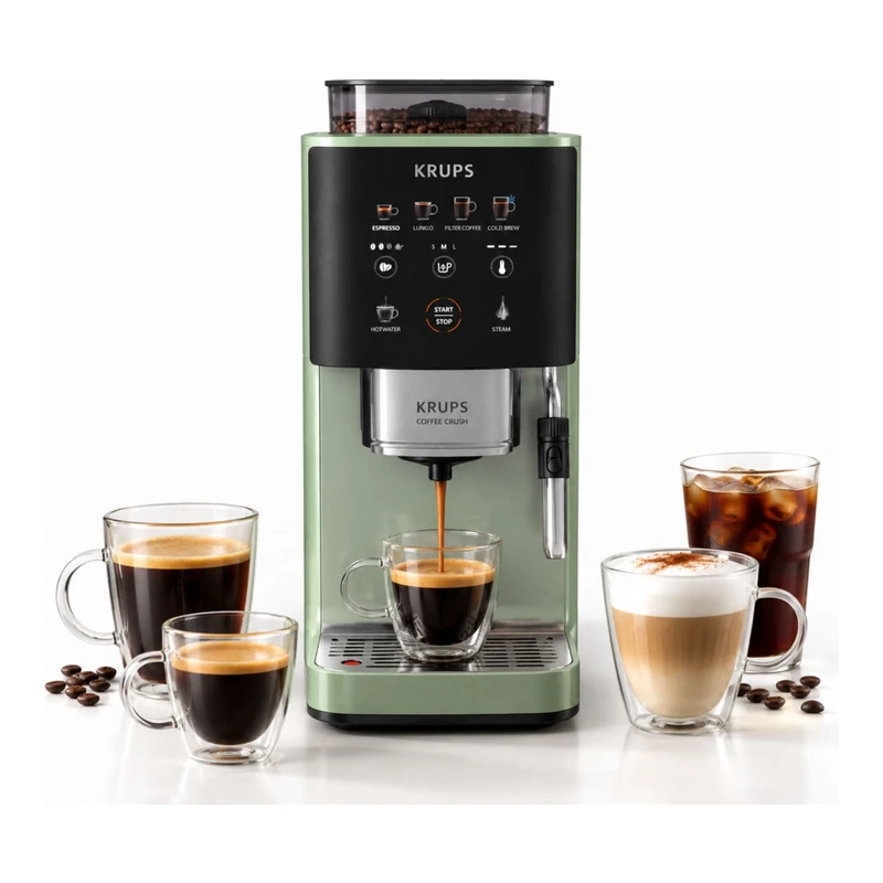 KRUPS SA401LE0 FULL AUTO COFFEE CRUSH+ LICHEN