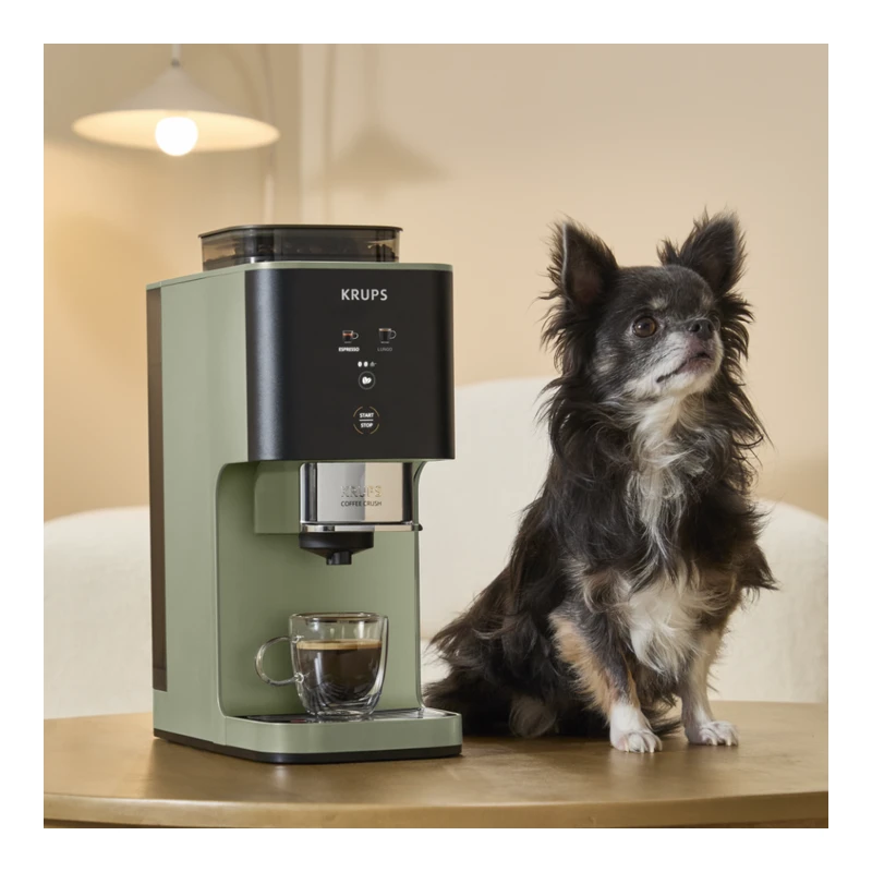 KRUPS SA401LE0 FULL AUTO COFFEE CRUSH+ LICHEN