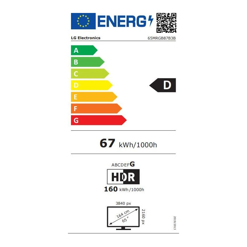 LG 65MRGB87B3B MINI RGB EVO AI SMART TV