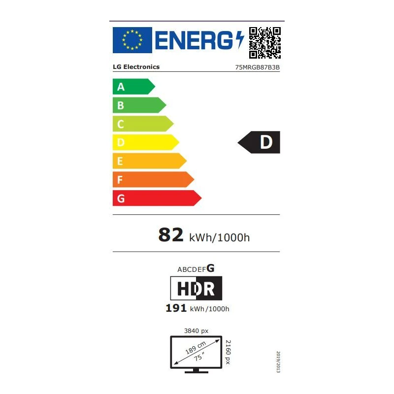 LG 75MRGB87B3B MINI RGB EVO AI SMART TV