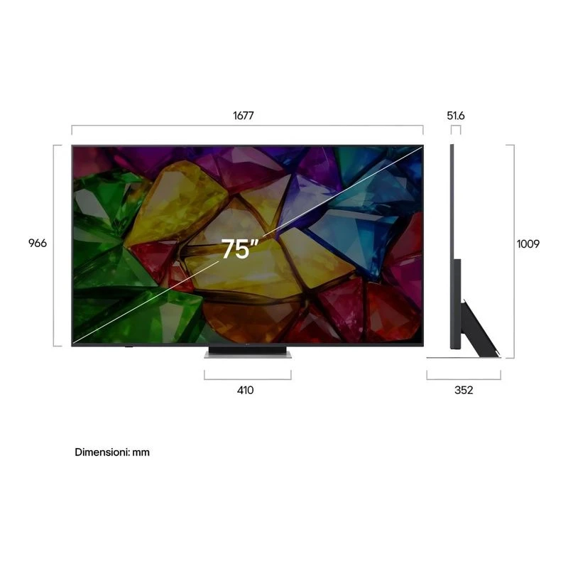 LG 75MRGB87B3B MINI RGB EVO AI SMART TV