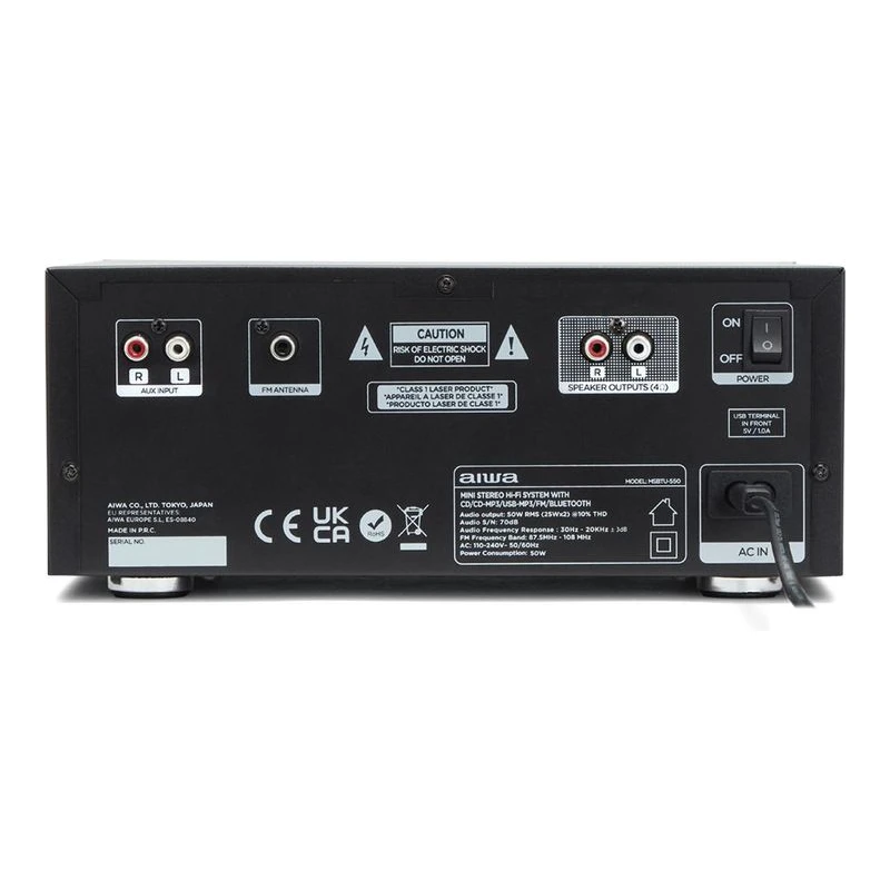 AIWA MSBTU-550 HI-FI SYSTEM