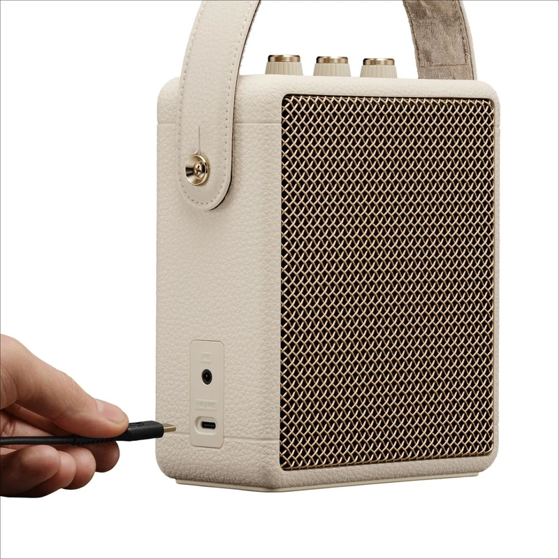 MARSHALL STOCKWELL III PORTABLE SPEAKER CREAM