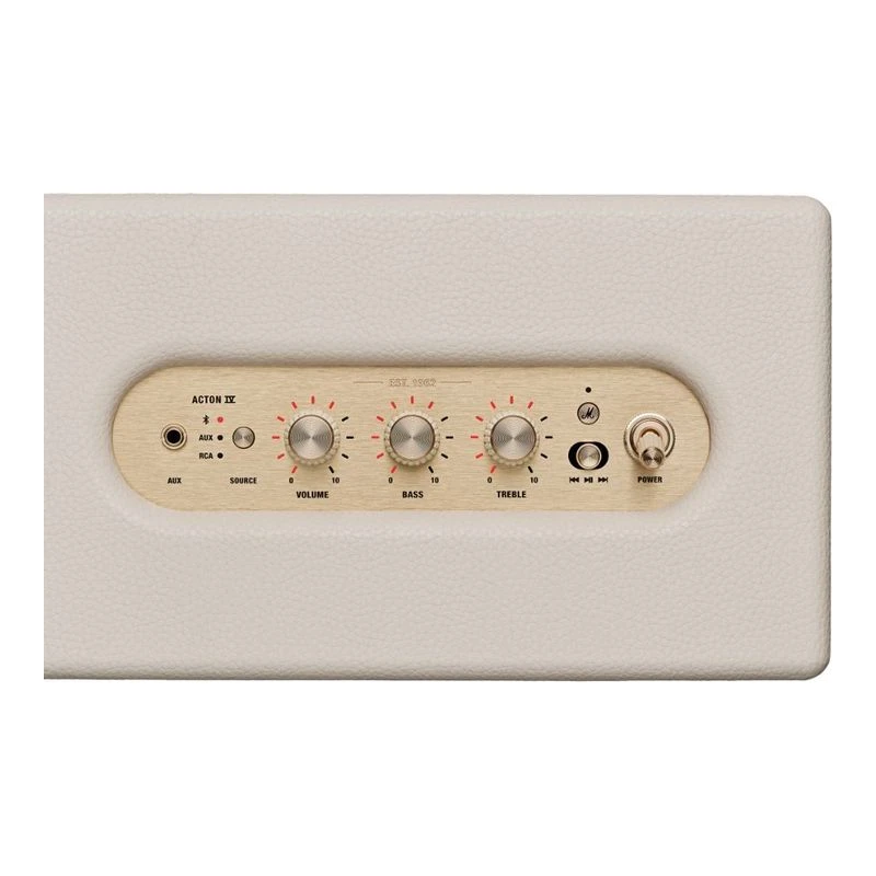 MARSHALL ACTON IV BT PORTABLE SPEAKER CREAM