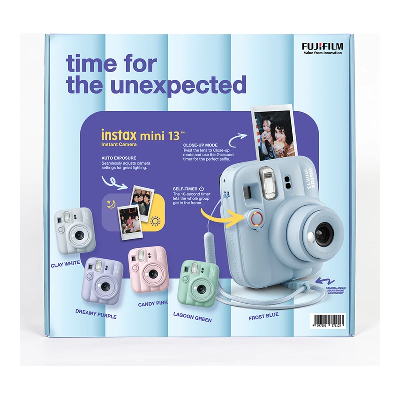 FUJIFILM INSTAX MINI 13 BLUE BUNDLE BOX