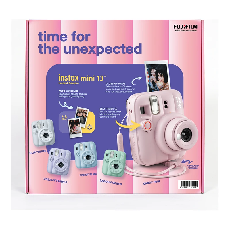 FUJIFILM INSTAX MINI 13 PINK BUNDLE BOX