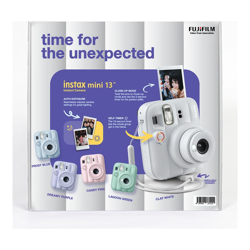 FUJIFILM INSTAX MINI 13 WHITE BUNDLE BOX