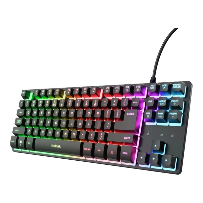 TRUST 25886  GXT833 THADO TKL KEYBOARD BLK US