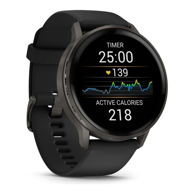 GARMIN WATCH VENU 4 BLACK 45MM