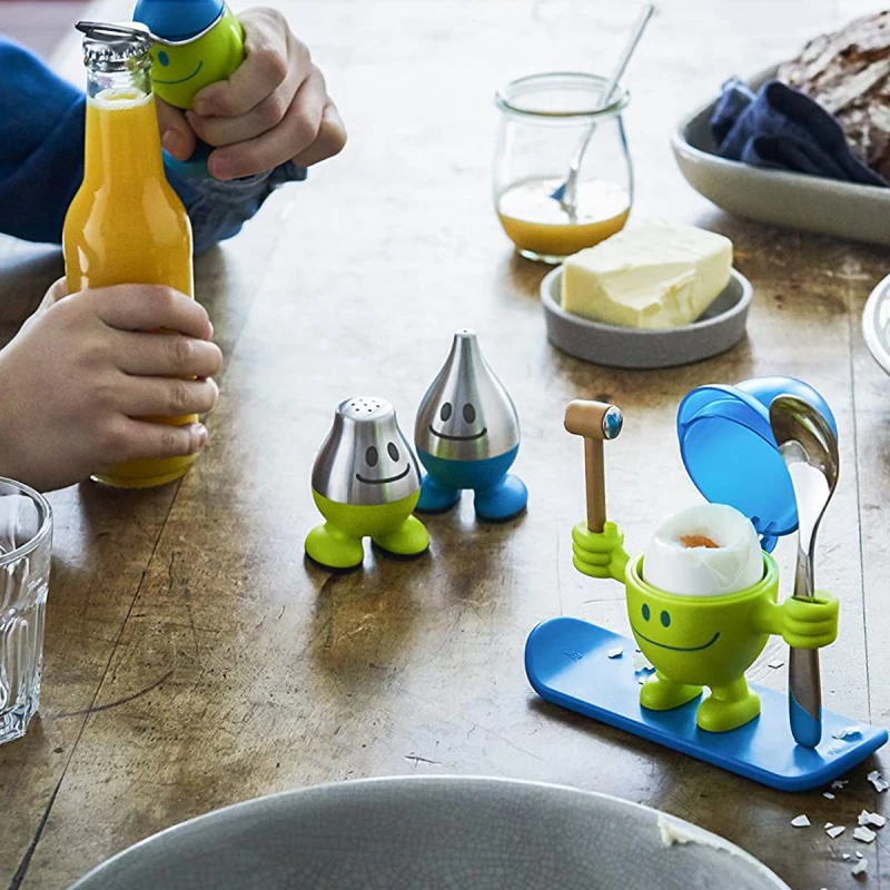 WMF 0616687450 MC EGG ДЕТСКИ К-КТ ПОСТАВКА ЗА ЯЙЦЕ ОРАНЖЕВА