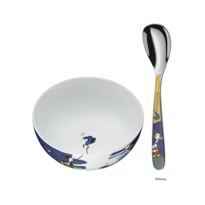 WMF 1282576040 DONALD DUCK ДЕТСКИ К-КТ ЗА МЮСЛИ 2 Ч