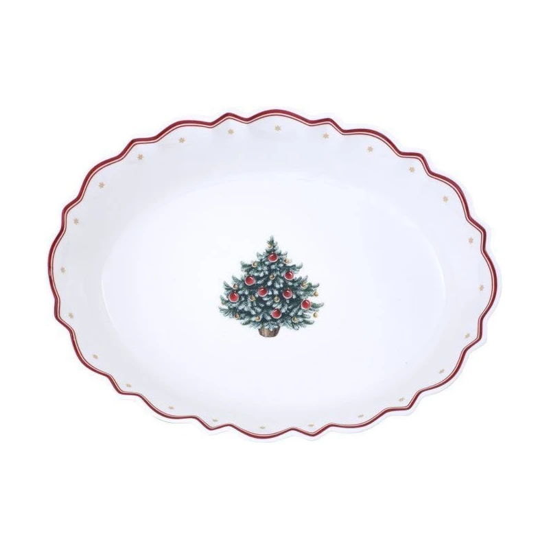 Tazza Villeroy & Boch North Pole Express - Porcellana Premium 440ml, Rosso Natalizio - Foto 7