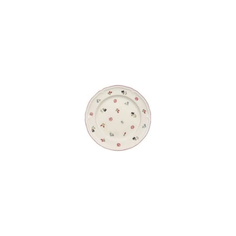 Assiette Plate Villeroy & Boch Manoir 21 Cm - Porcelaine Blanche Résistante | Micro-ondes Et Lave-vaisselle - 10