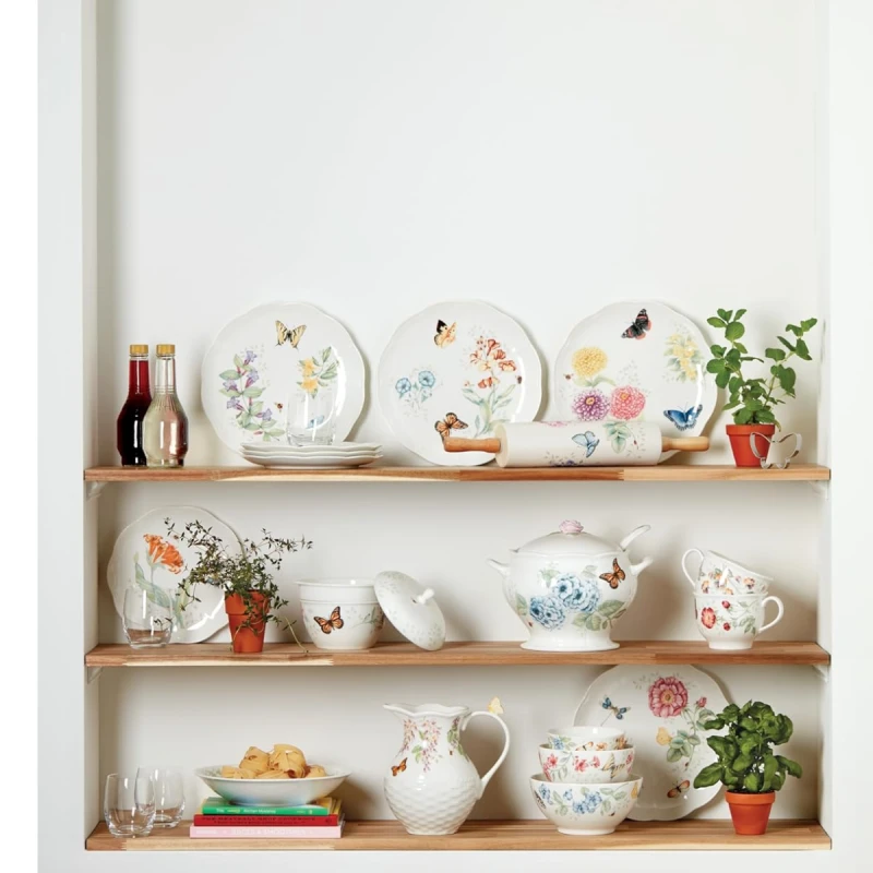 LENOX 6083422 BUTTERFLY MONARCH САЛАТНА ЧИНИЯ 23СМ