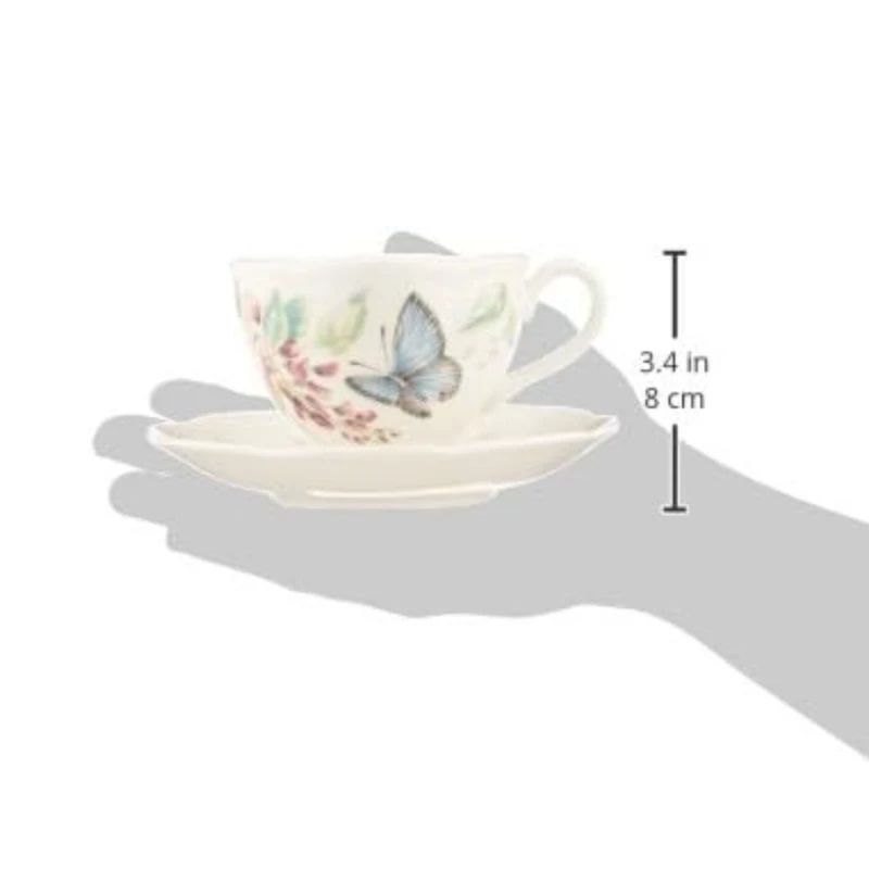 LENOX 812098 BUTTERFLY MONARCH К-Т ЧАША С ЧИНИЯ 230МЛ