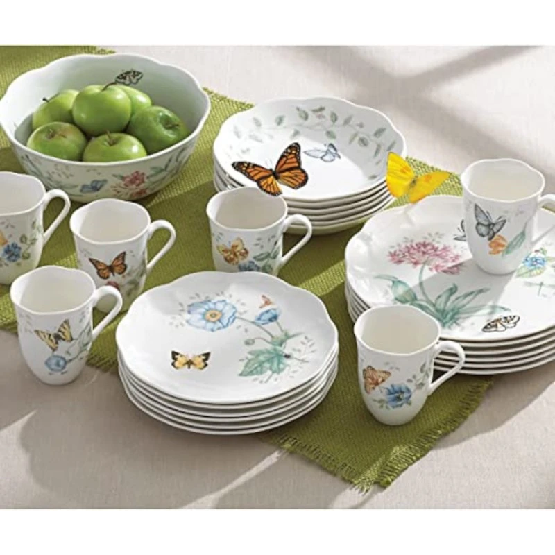 LENOX 6342794 BUTTERFLY MEADOW СЕРВИЗ ЗА ХРАНЕНЕ 18Ч