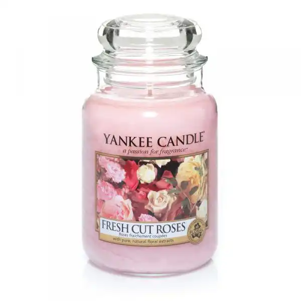 YANKEE CANDLE 1038367E АРОМАТНА СВЕЩ FRESH CUT ROSES