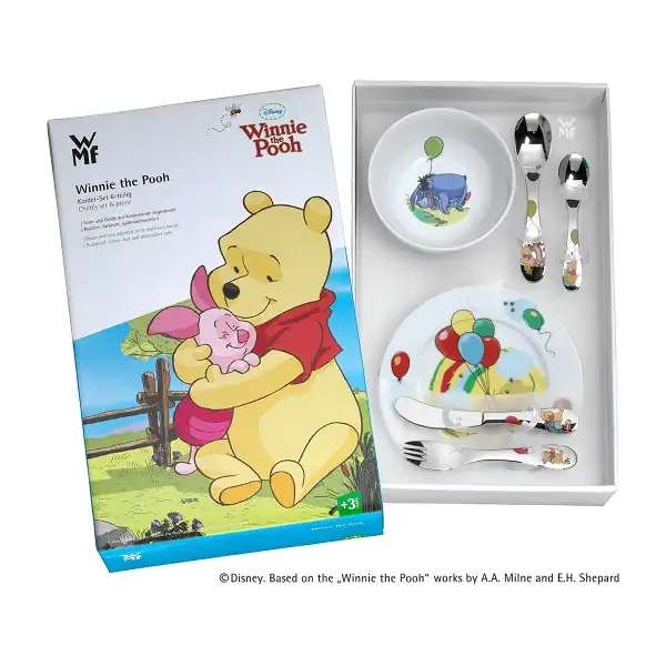 WMF 1283509964 WINNIE THE POOH ДЕТСКИ СЕРВИЗ ЗА ХРАНЕНЕ 6Ч