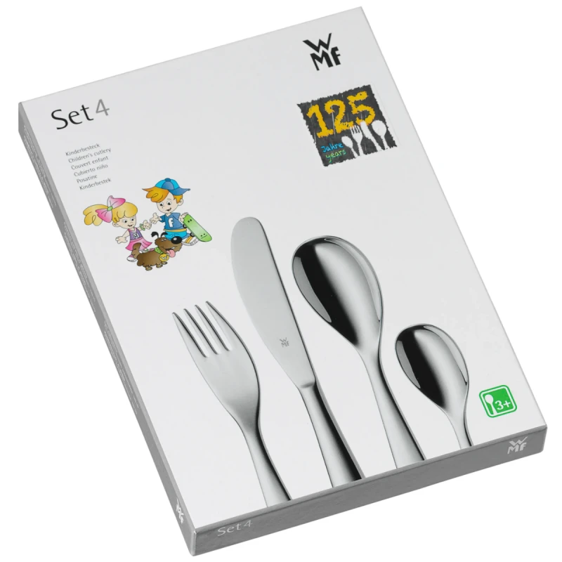 WMF 1291556040 ZWERGE ДЕТСКИ ПРИБОРИ ЗА ХРАНЕНЕ 4Ч