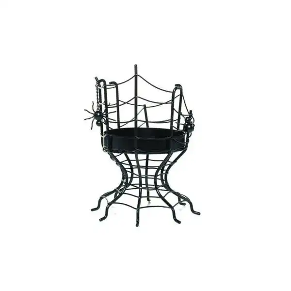 YANKEE CANDLE 1317106 HALLOWEEN СТОЙКА ЗА СВЕЩ  ПАЯЖИНА