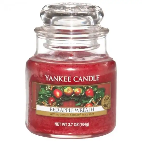YANKEE CANDLE 1120699E АРОМАТНА СВЕЩ RED APPLE WREATH