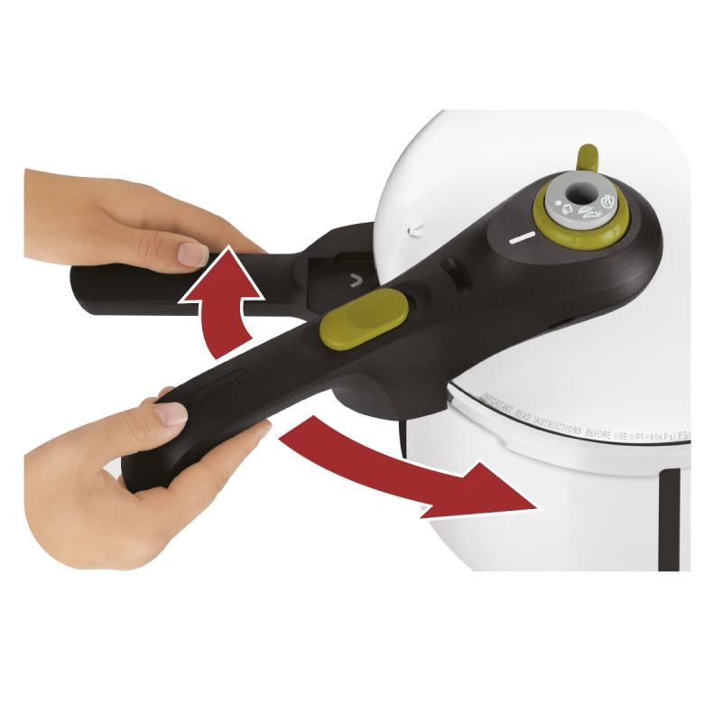 TEFAL P2530741 SECURE 5 ТЕНДЖЕРА ПОД НАЛЯГАНЕ 6Л 
