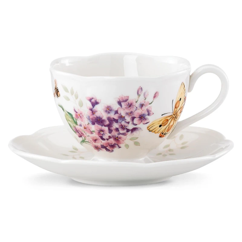 LENOX 812105 BUTTERFLY ORANGE SULPHUR К-Т ЧАША С ЧИНИЯ 230МЛ