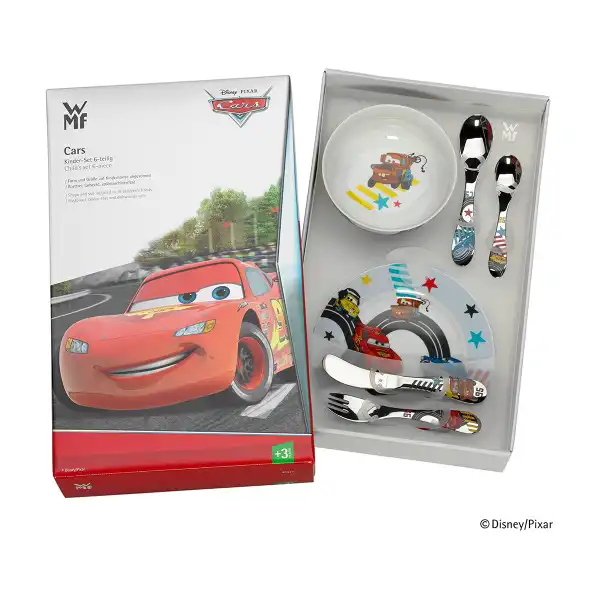 WMF 1286019964 CARS ДЕТСКИ СЕРВИЗ ЗА ХРАНЕНЕ 6Ч