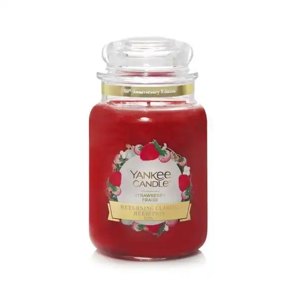 YANKEE CANDLE 1614516E АРОМАТНА СВЕЩ STRAWBERRY