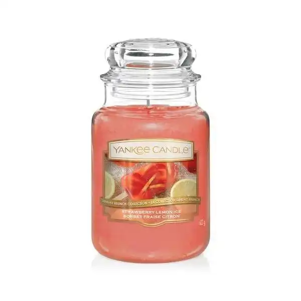 YANKEE CANDLE 1351664E АРОМАТНА СВЕЩ STRAWBERRY LEMON ICE
