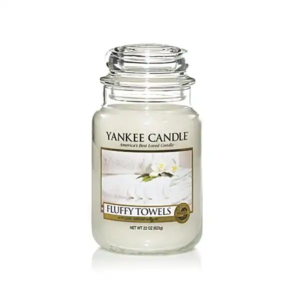 YANKEE CANDLE 1205377E АРОМАТНА СВЕЩ FLUFFY TOWELS